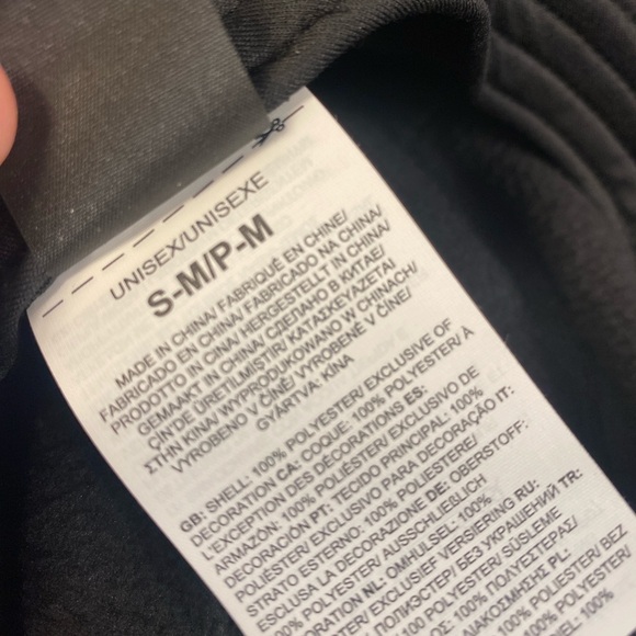 The North Face Black Fleece Bucket Hat Cap Cragmont Unisex (S/M )NWT - Picture 6 of 6